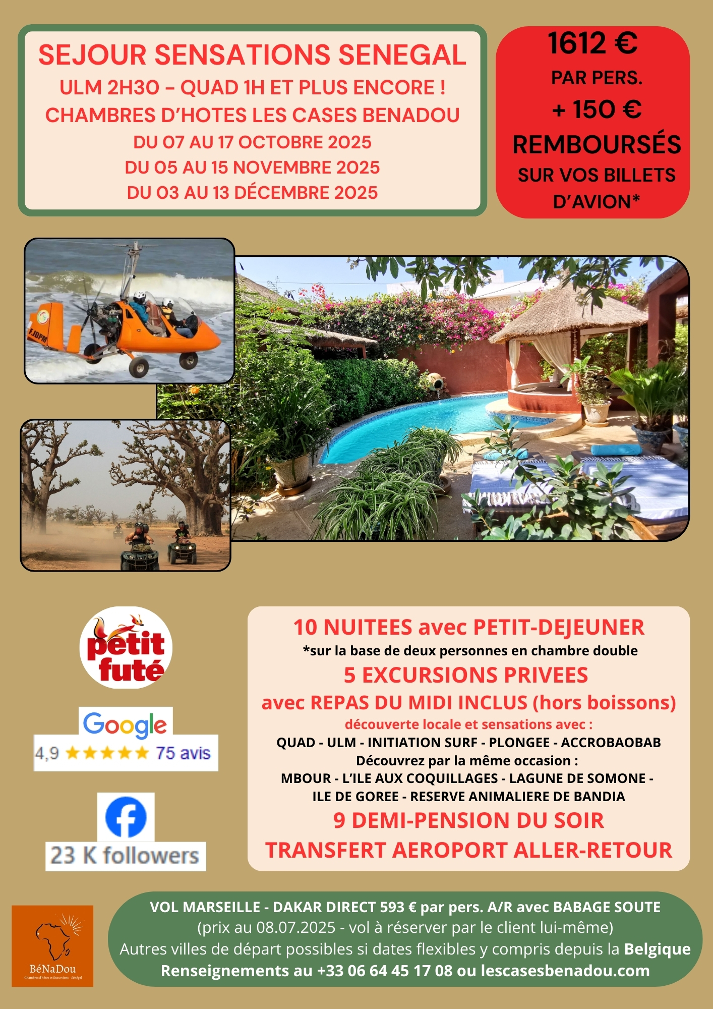 Séjour Sensations au Sénegal